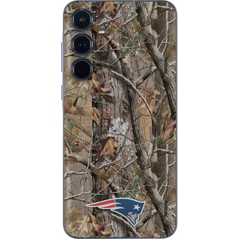 NFL New England Patriots Realtree AP Camo Galaxy A55 5G Skin